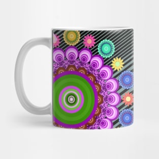 Colorful motif Mug